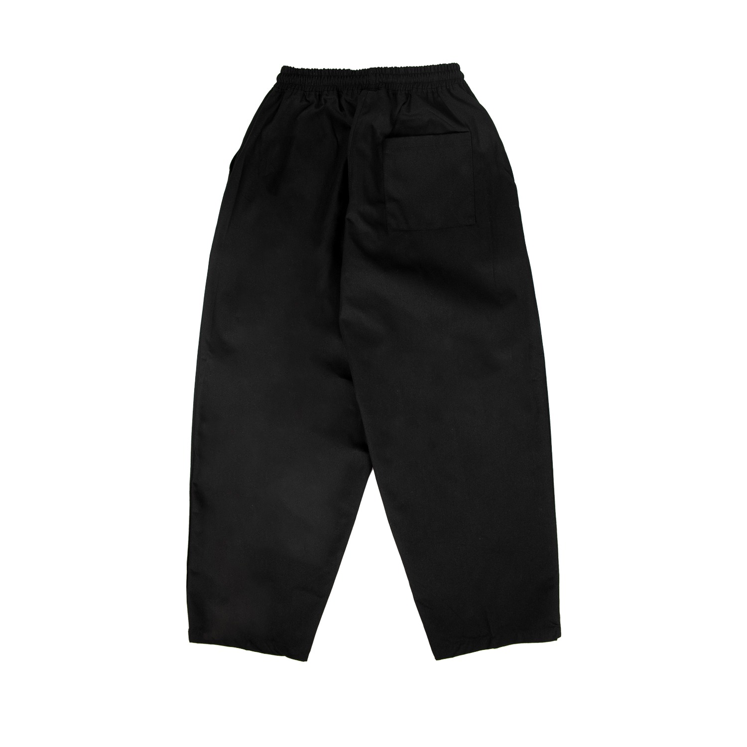 Baggy Canvas Trousers - Black 