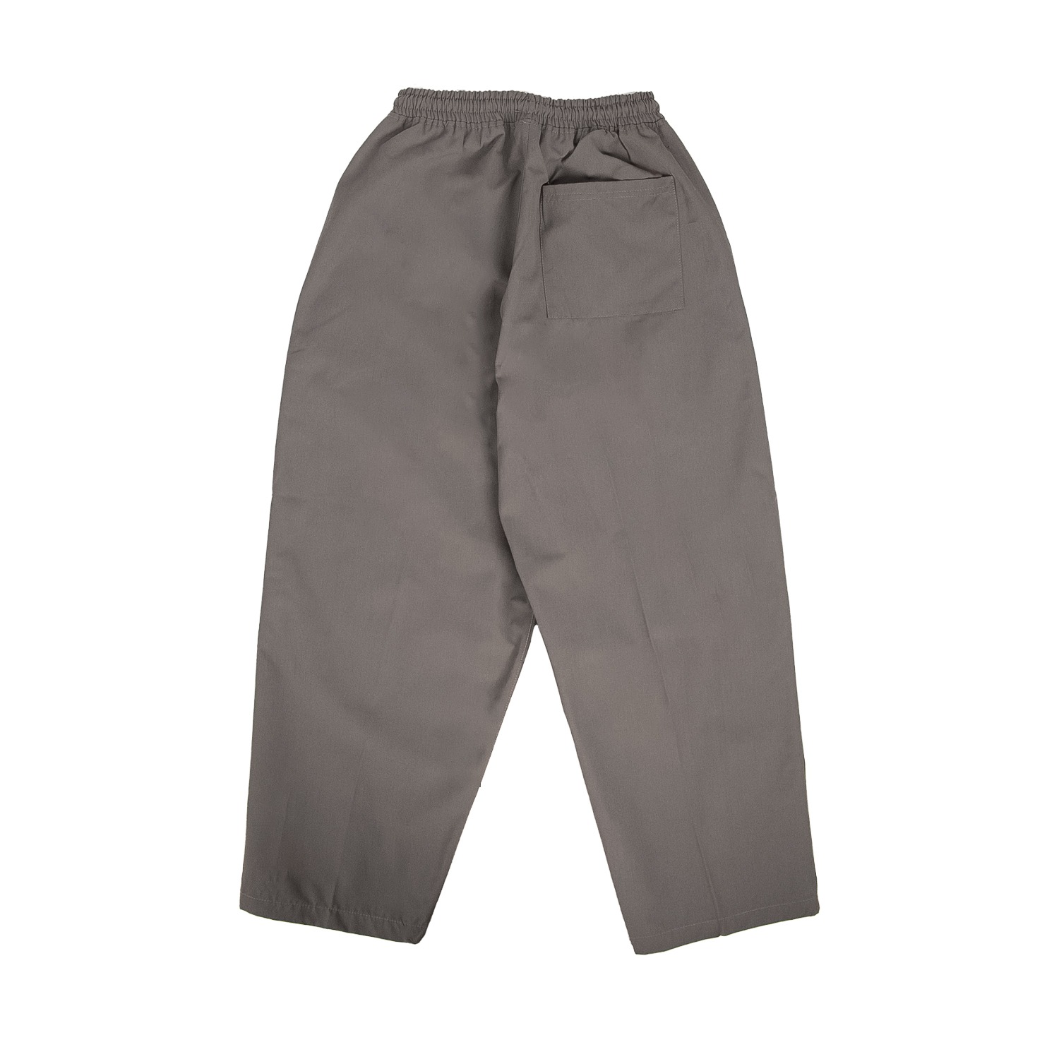 Baggy Canvas Trousers - Grey 