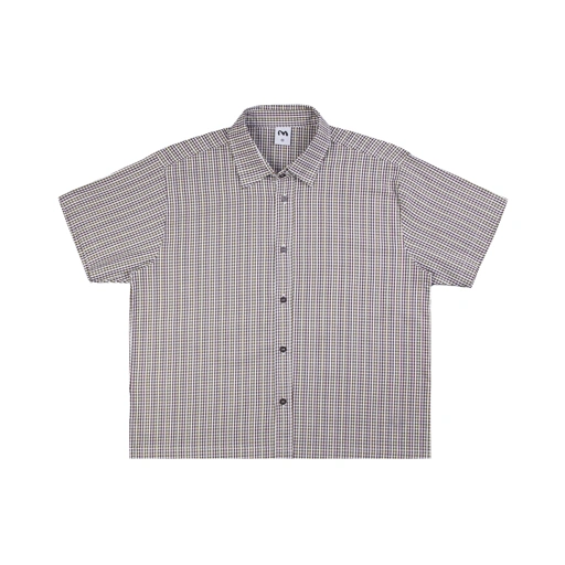 Image of Plaid Shirt Brown Plum