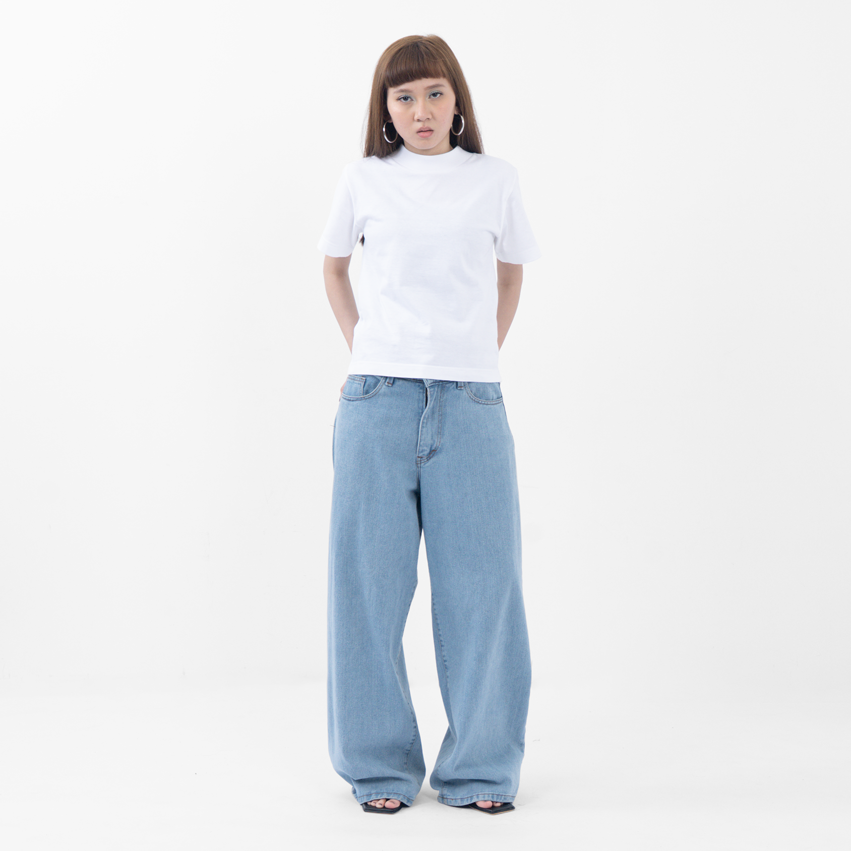 Fitted T-shirt - White