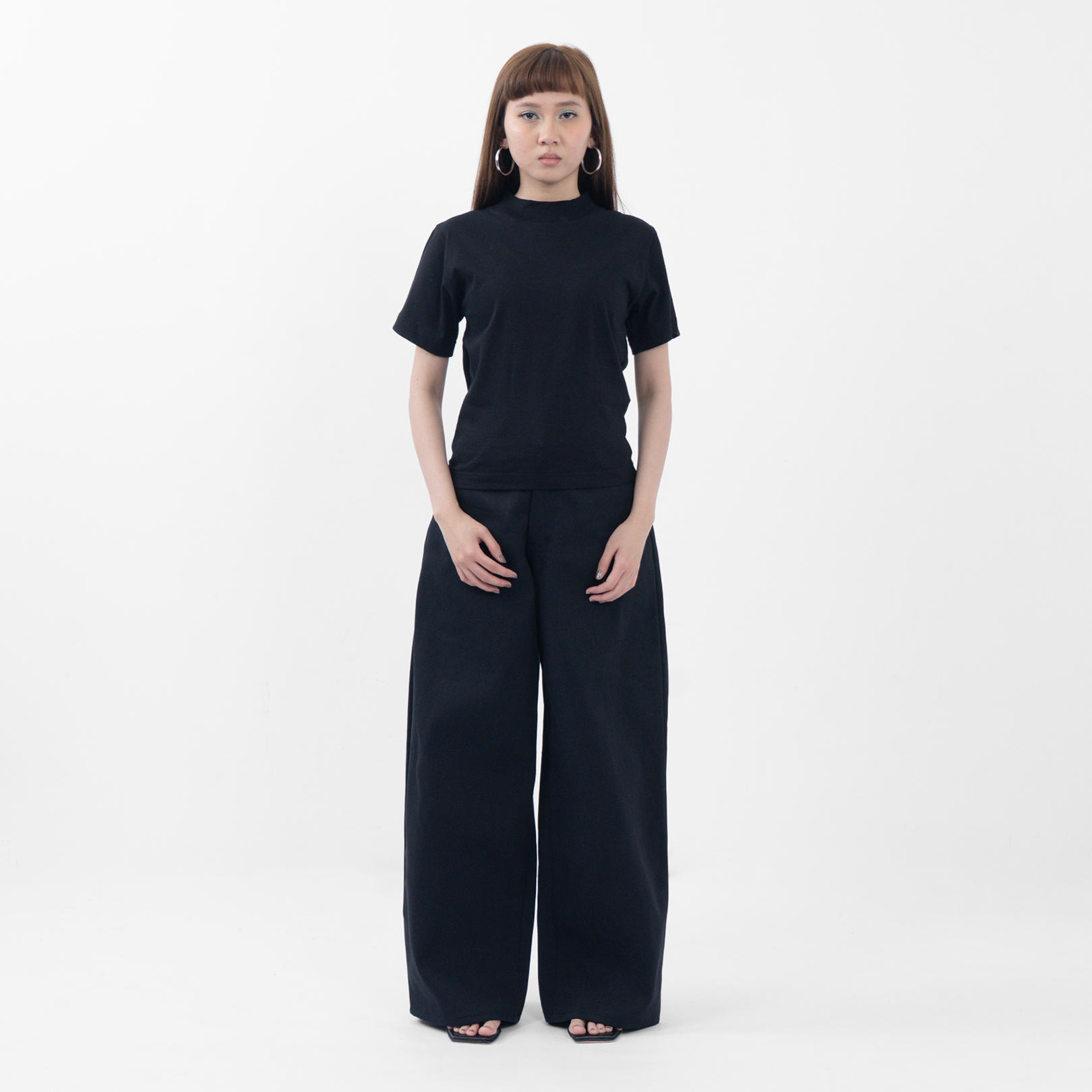 Fitted T-shirt - Black