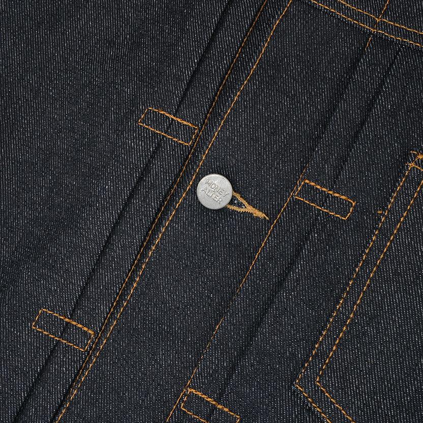 Type 1 Raw Denim Jacket - Dusky Indigo