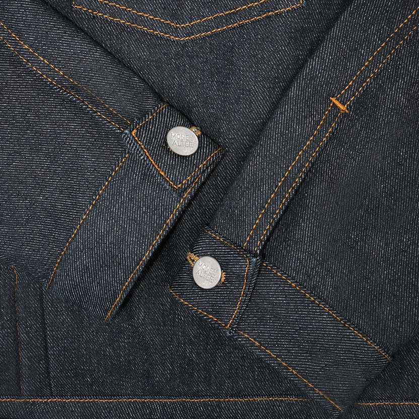 Type 1 Raw Denim Jacket - Dusky Indigo