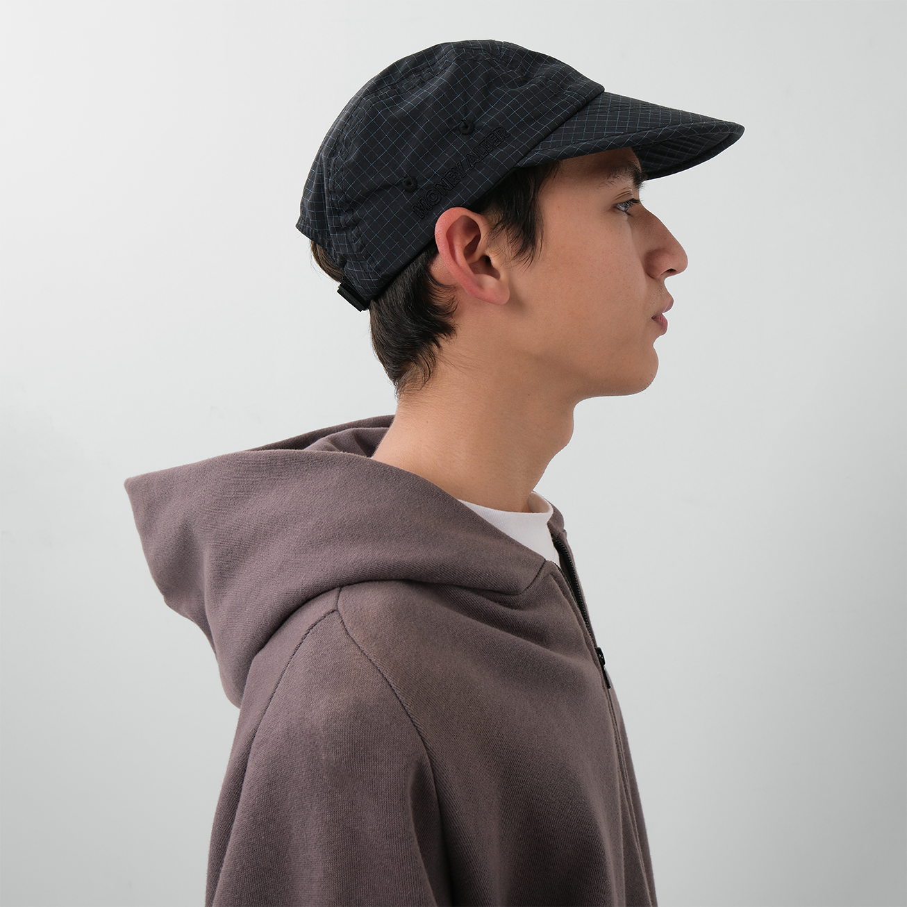 Active Summer 5-Panel Cap Navy Plaid