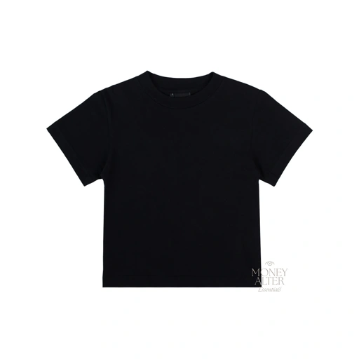 Image of Fitted T-shirt - Black