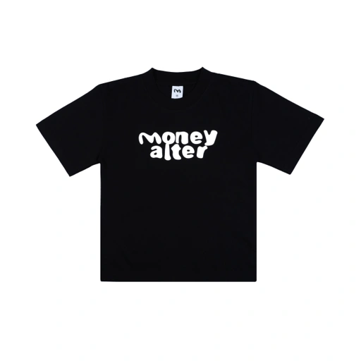 Image of Fitted T-Shirt Money Alter Black
