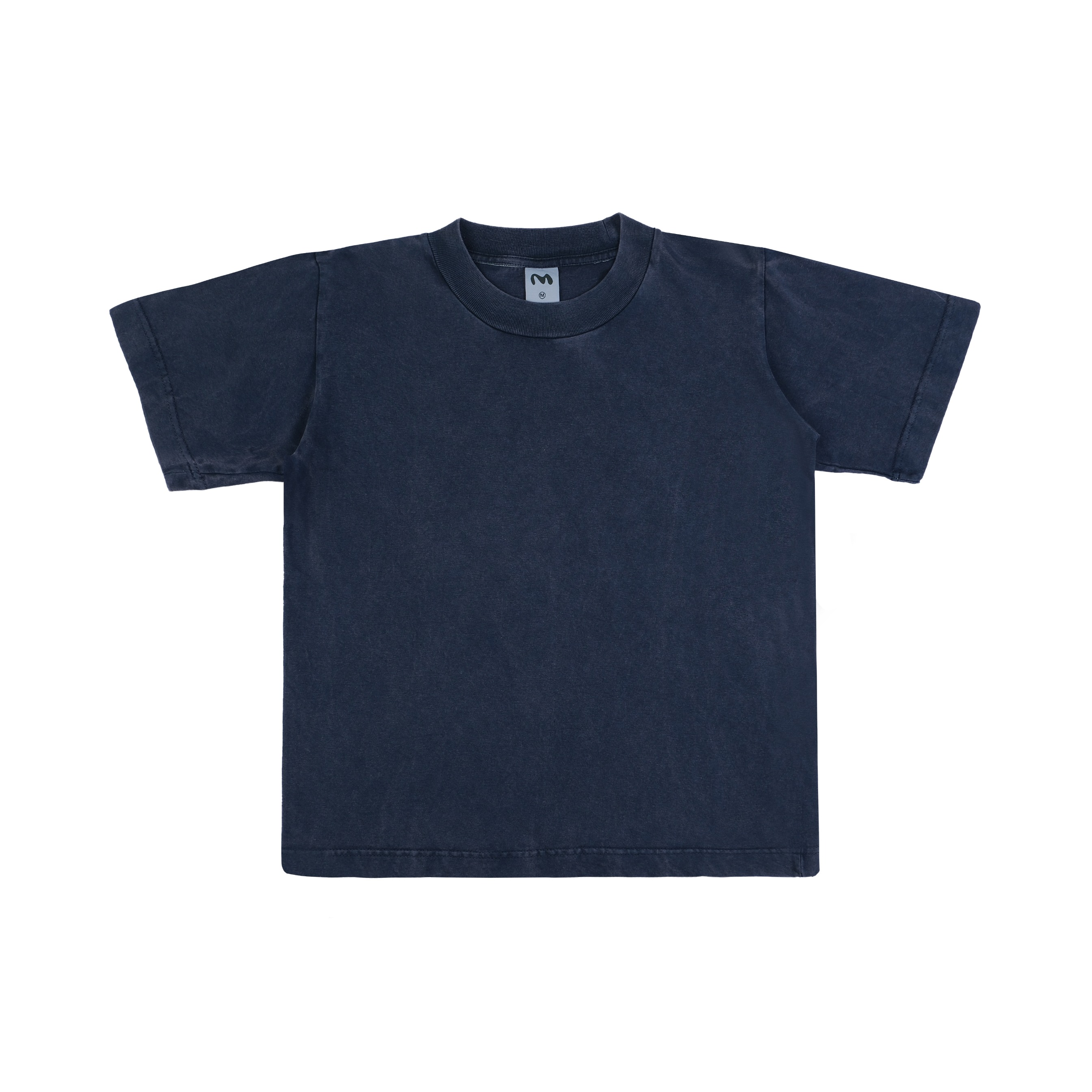 Fitted Tee Washed Navy