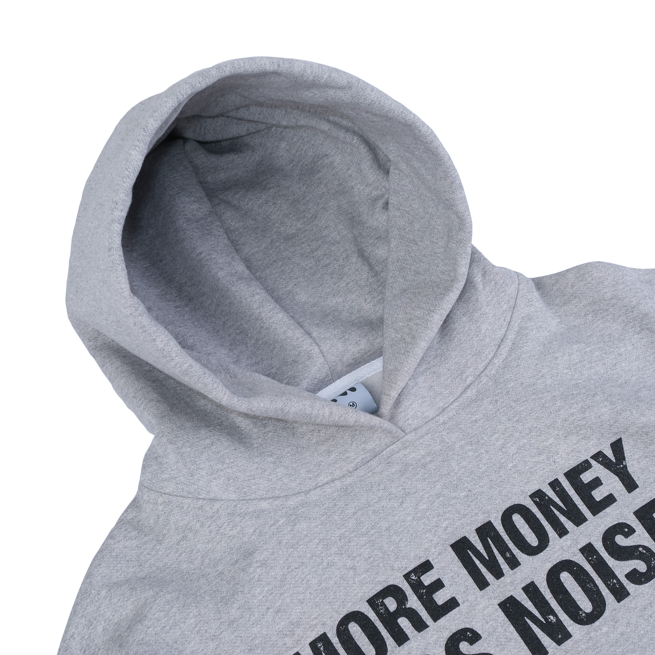 Less Noise Heavy Boxy Hoodie Misty Grey