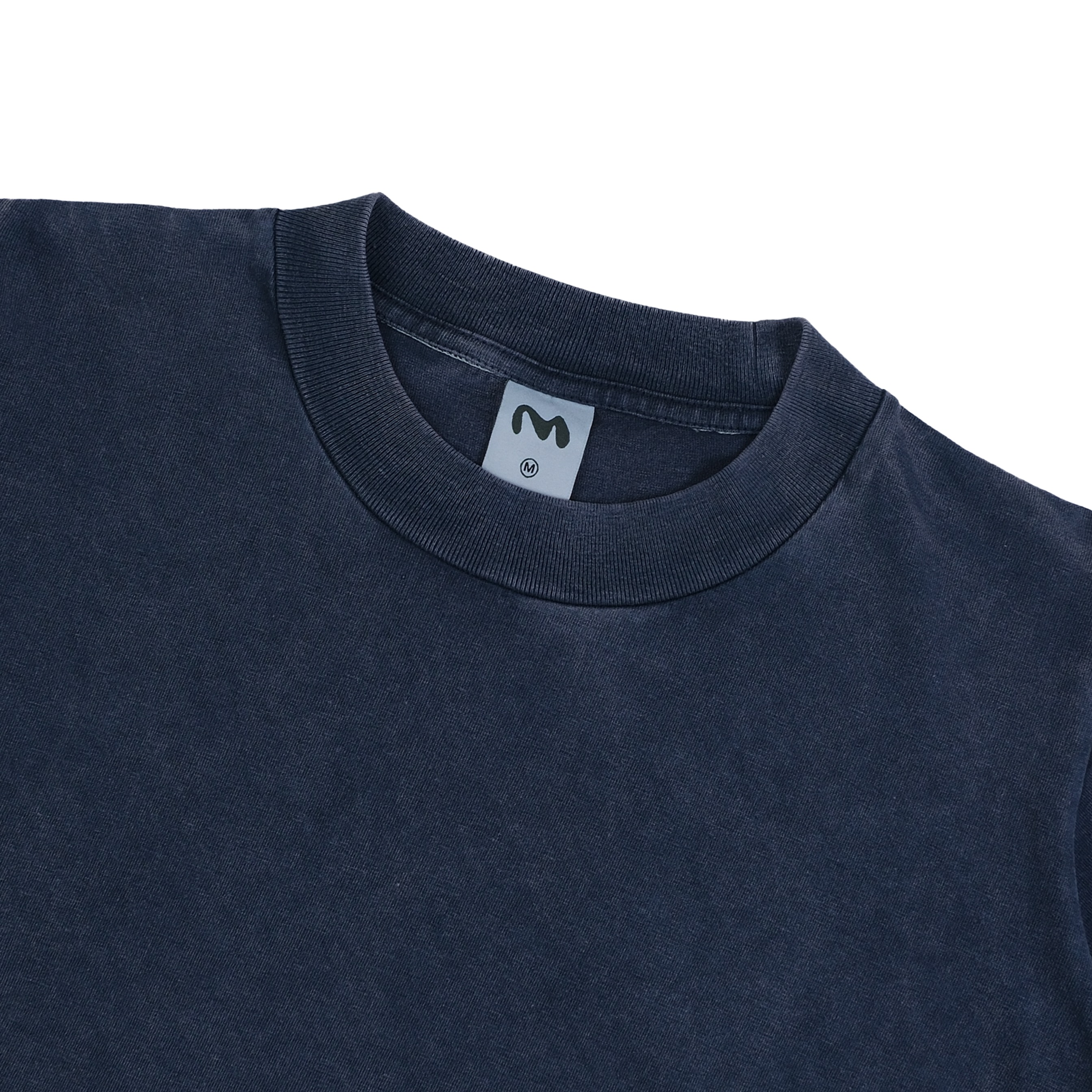 Fitted Tee Washed Navy