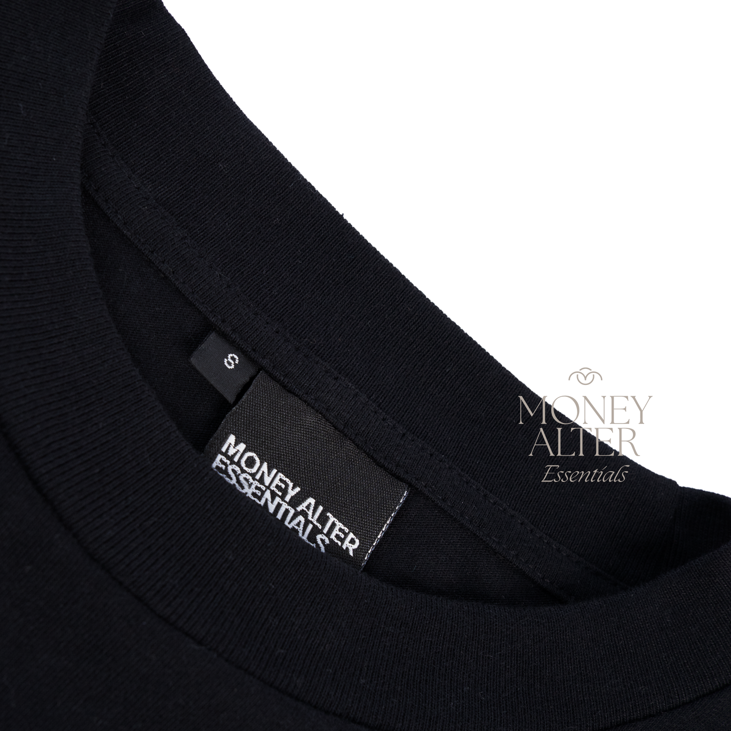 Crop Boxy Tee - Black