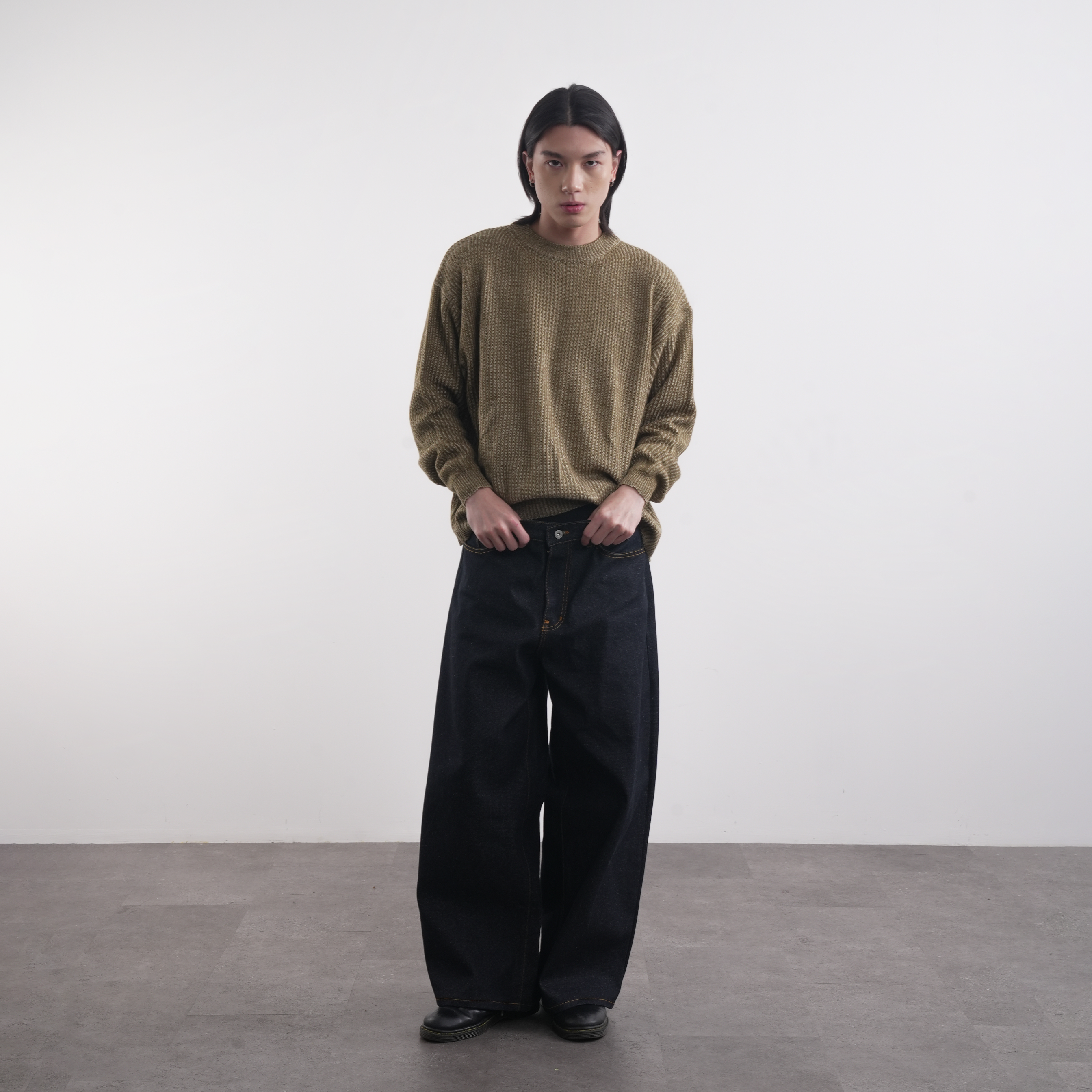 Boxy Knitwear - Wood 