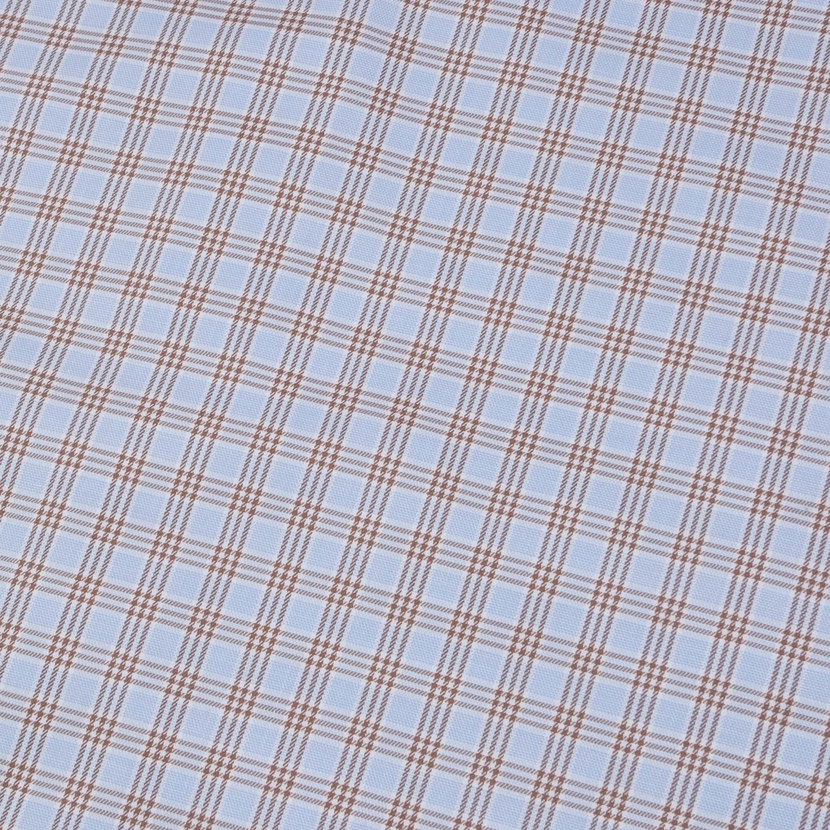 Plaid Shirt Powder Blue