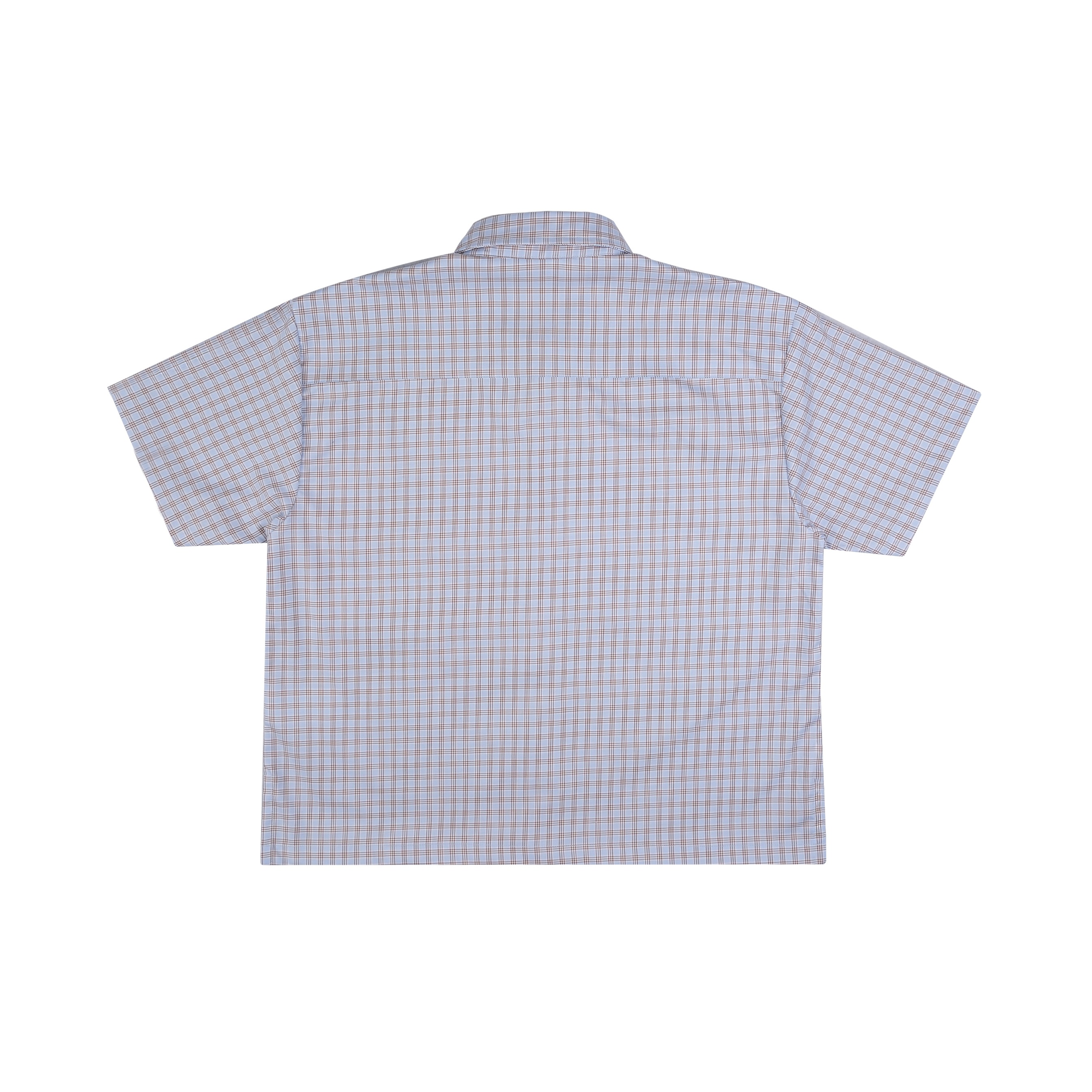 Plaid Shirt Powder Blue