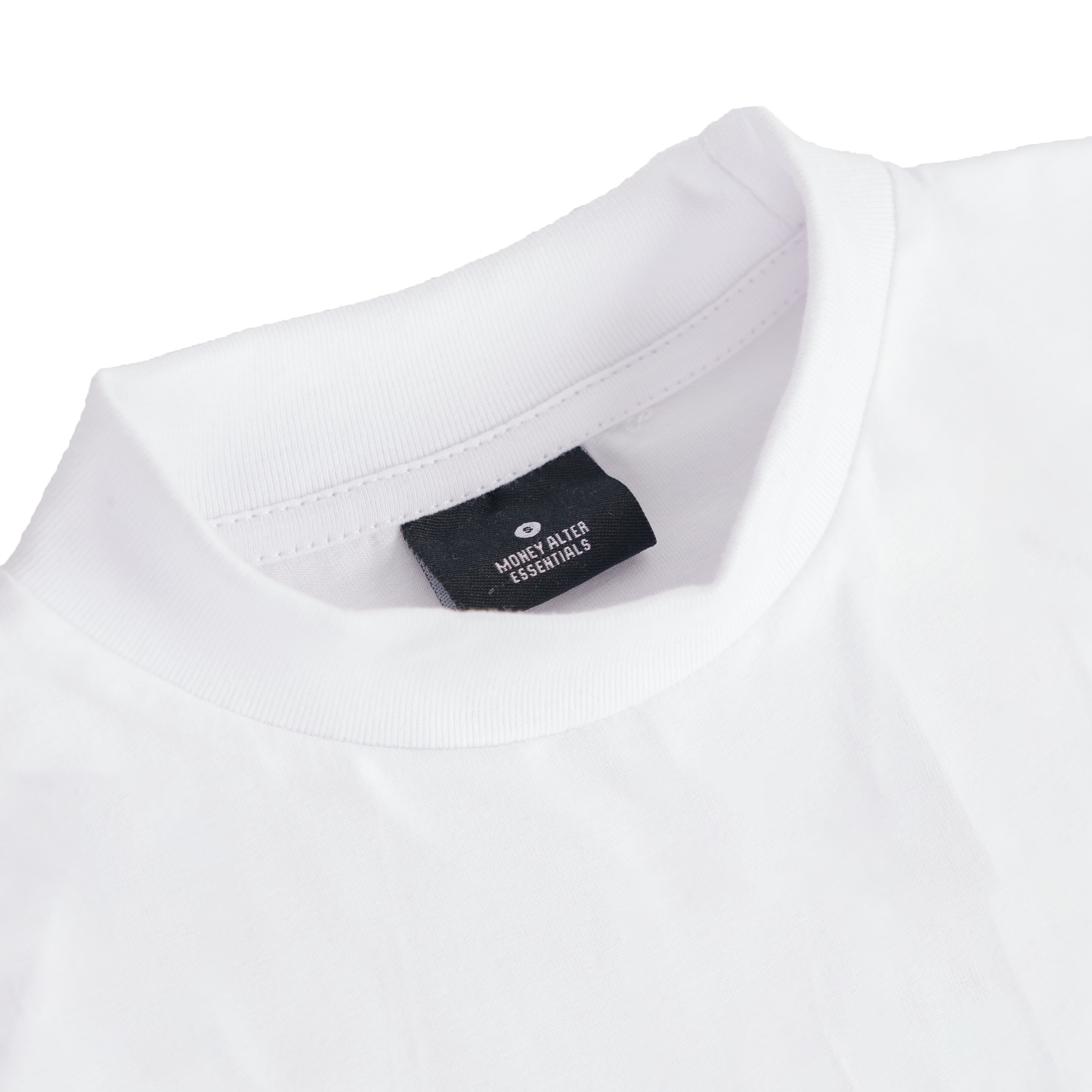 Crop Boxy Long Sleeve Tee - White