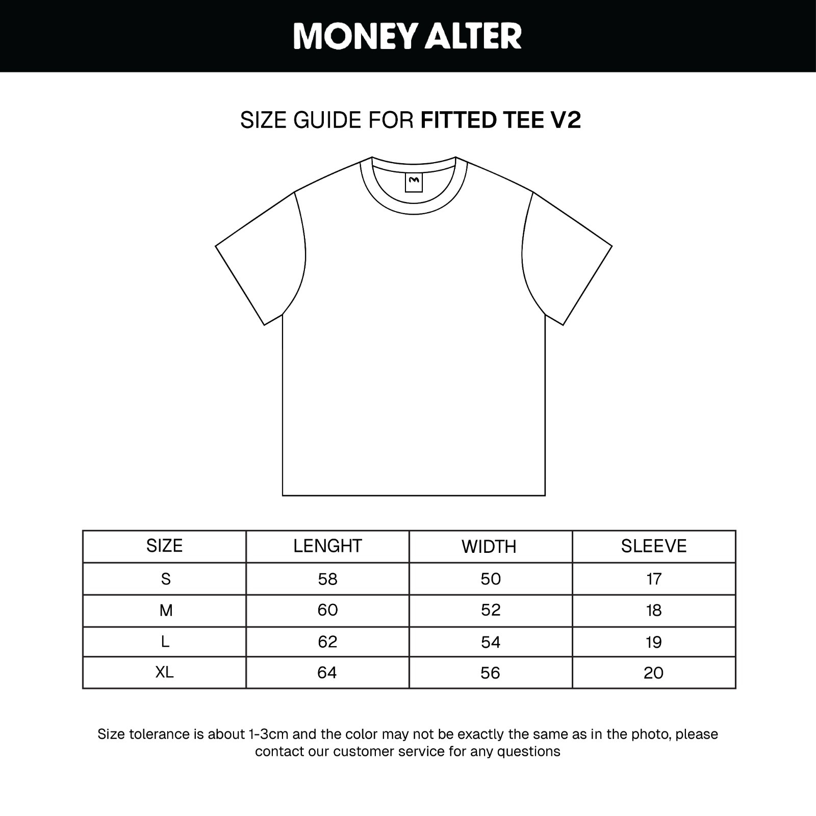 Fitted Tee V2 Brown