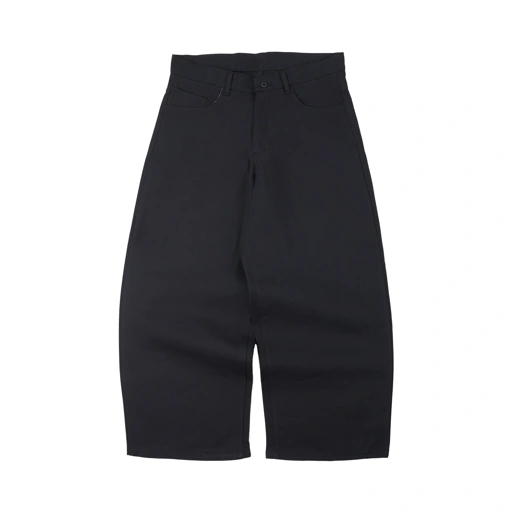 Image of 'Forma' Wide Black Denim Pants 