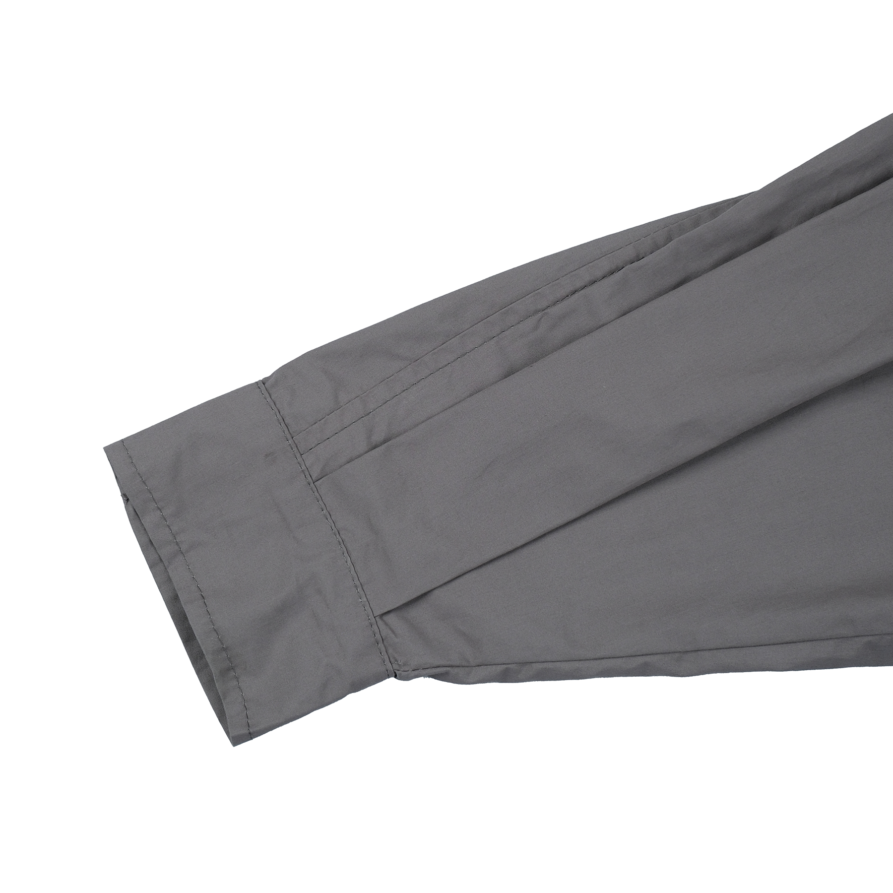 Colorful Button Oversized Shirt Grey