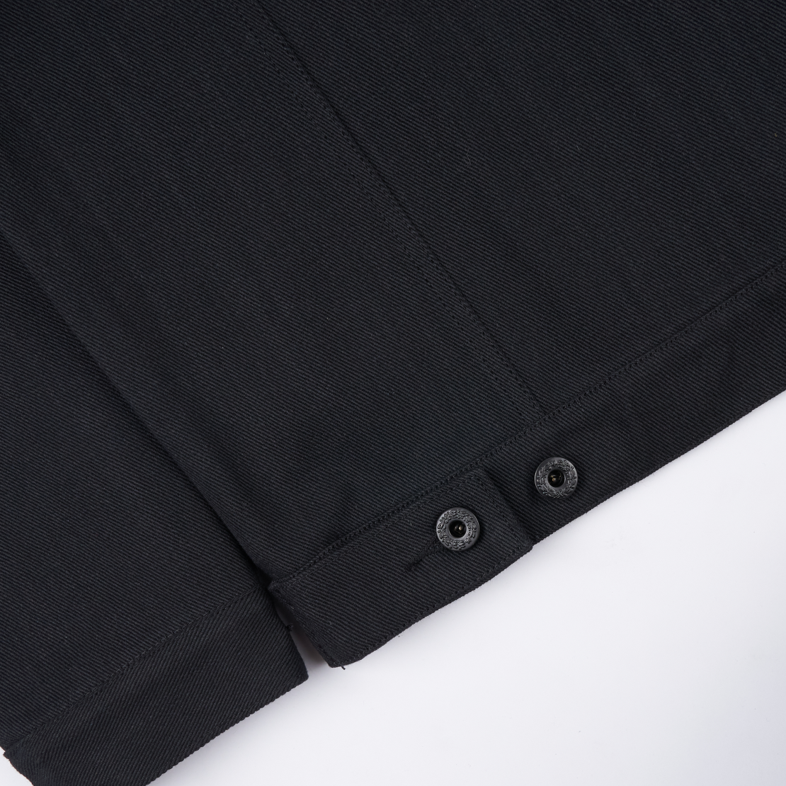 Bikers Denim Jacket - Black