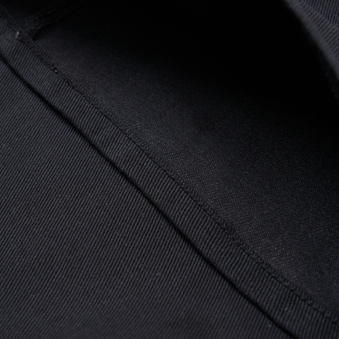Bikers Denim Jacket - Black