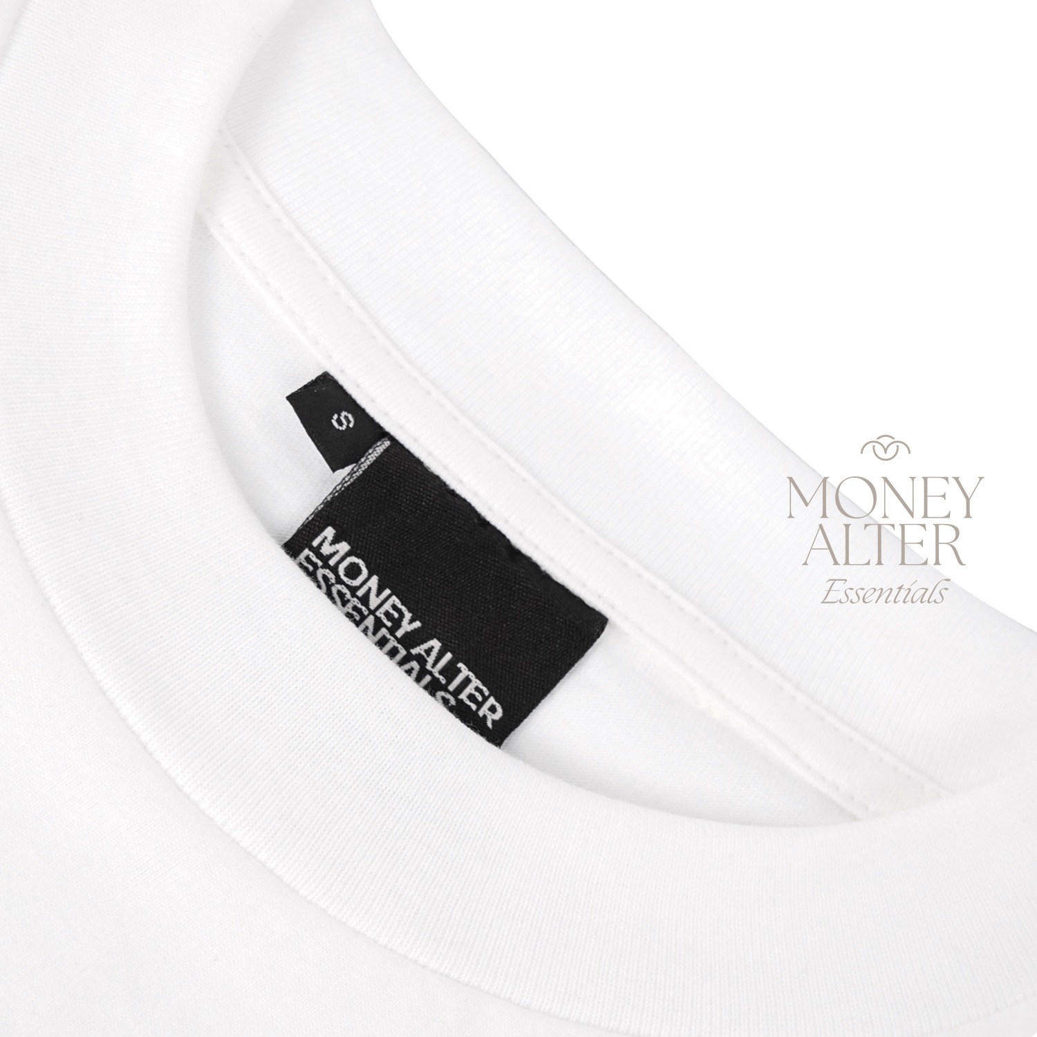 Crop Boxy Tee - White