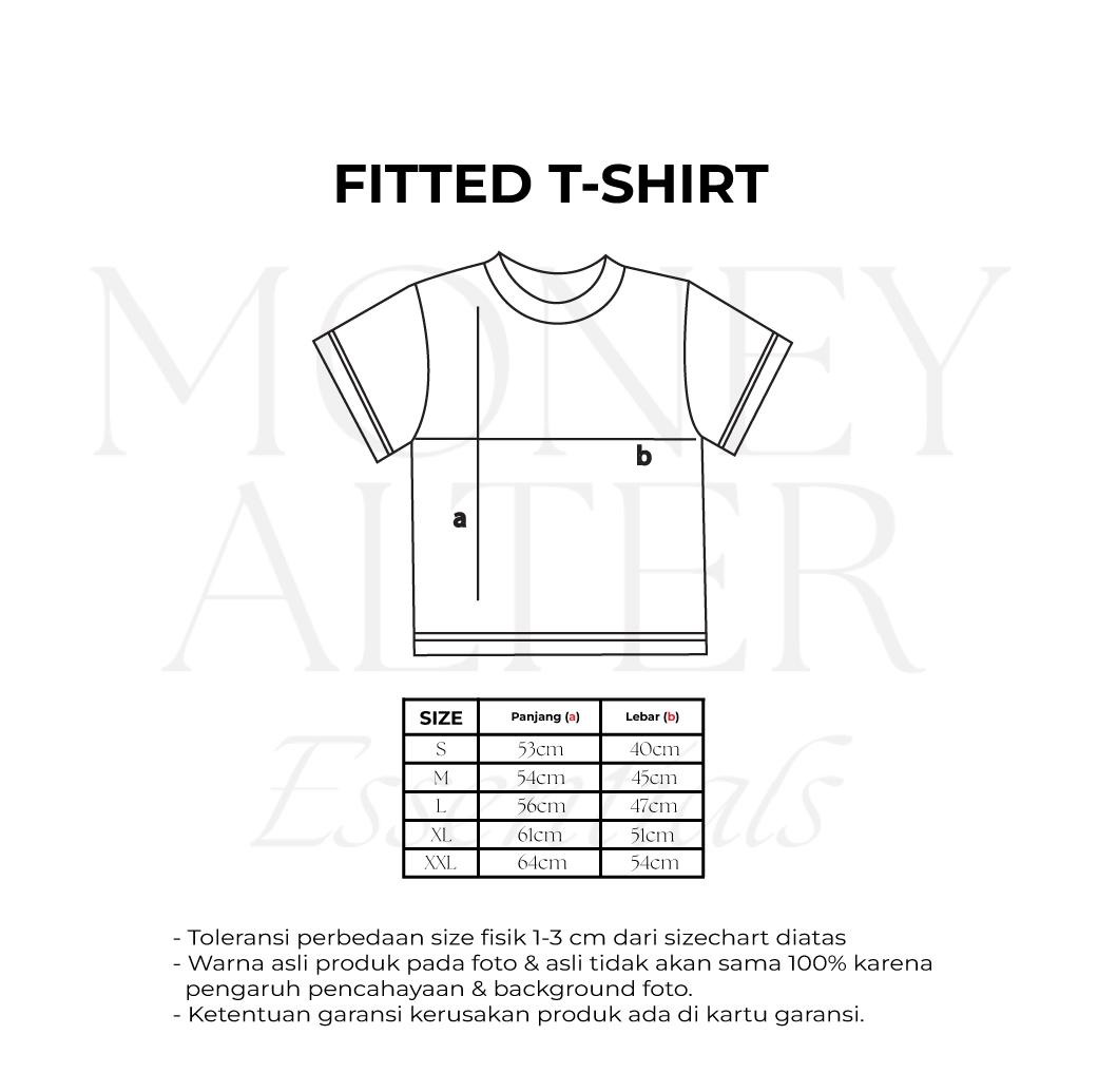 Fitted T-shirt - Black