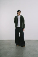 ‘Forma’ Wide Raw Denim Pants