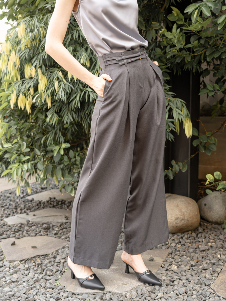 ANKARA - Auren Double Belted Pants