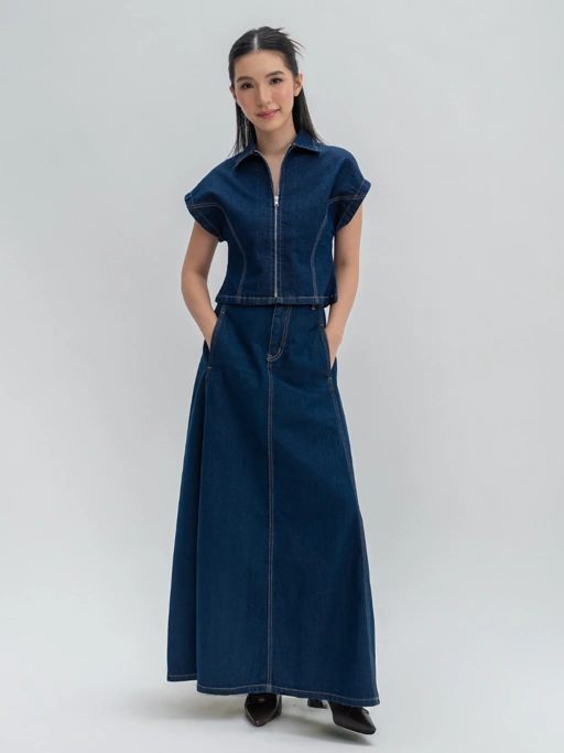 Image of ANKARA - Mavis Zipper Top