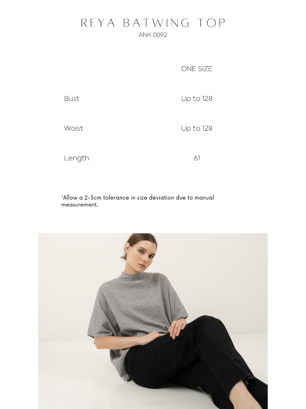 ANKARA - Reya Batwing Top