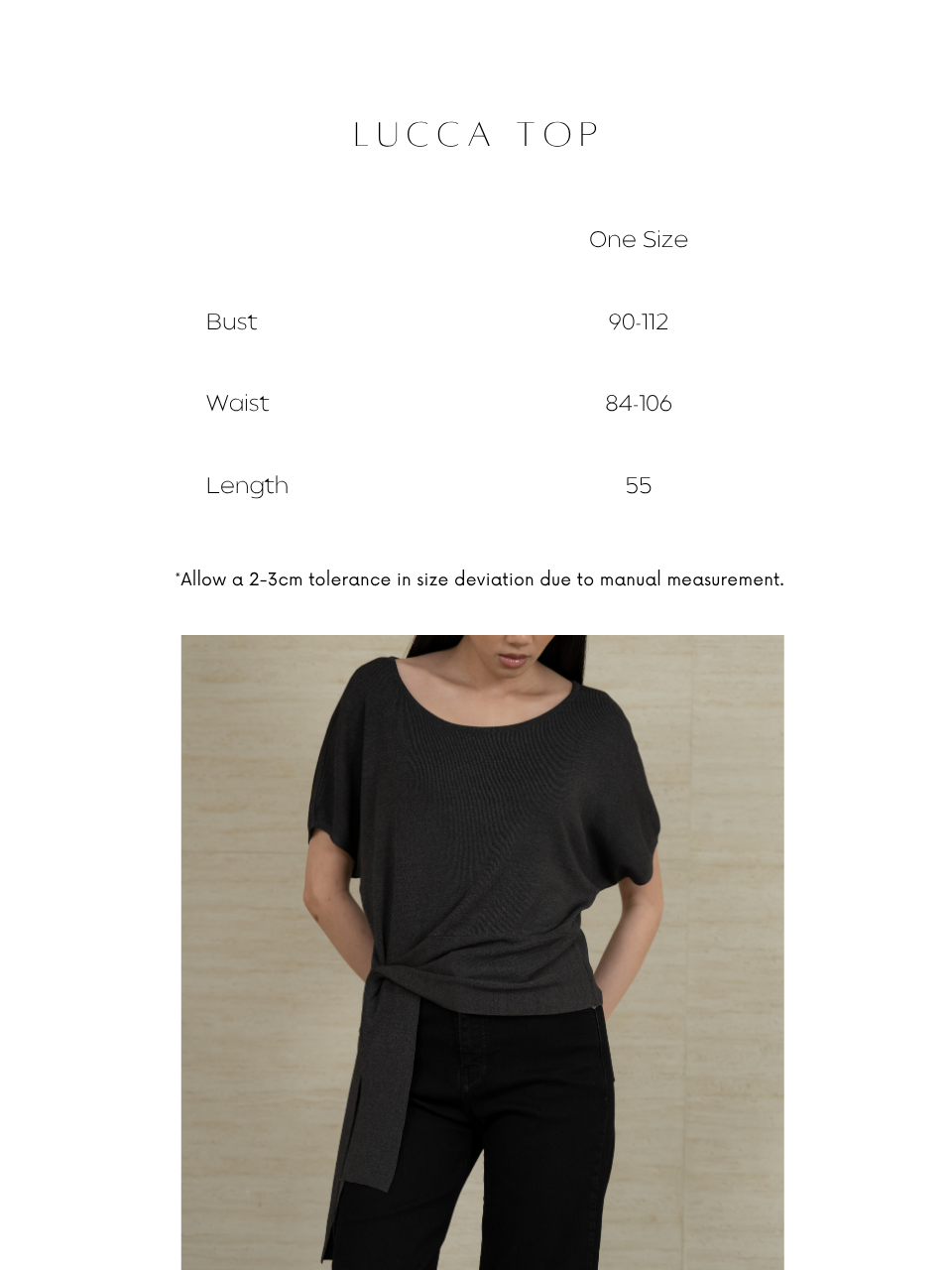 ANKARA - Lucca Knit Top