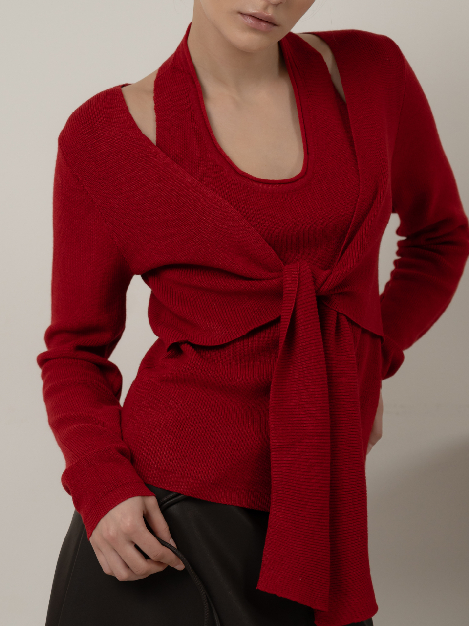 ANKARA - Veya Wrap Tank Top Cardigan