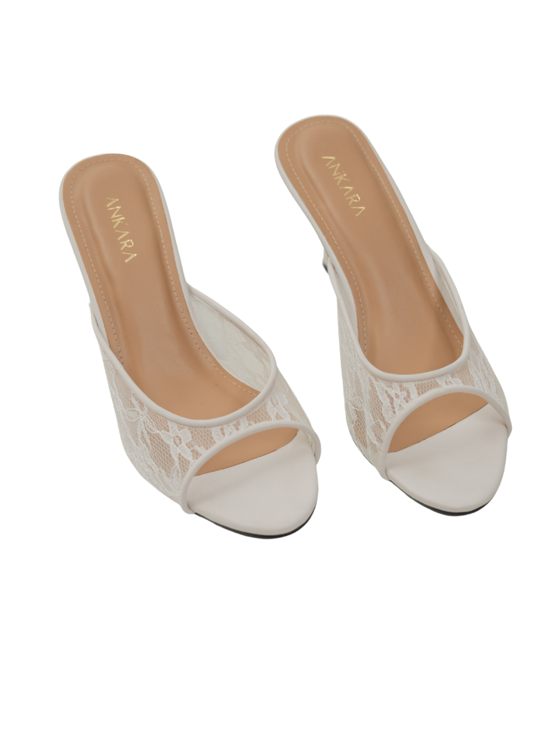 ANKARA - Siv Laced Heels