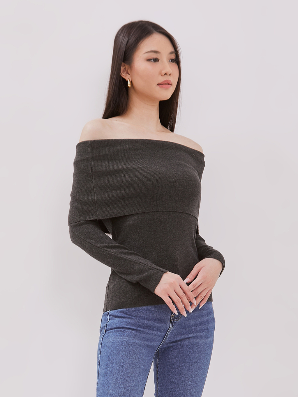 ANKARA - Lume Sabrina Knit Top
