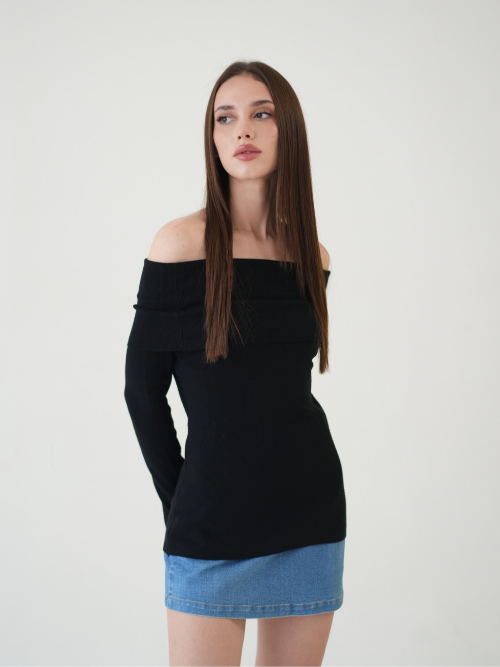 ANKARA - Lume Sabrina Knit Top