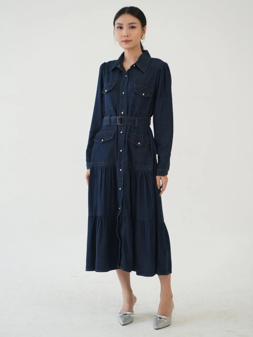 Image of ANKARA - Ravine Denim Dress