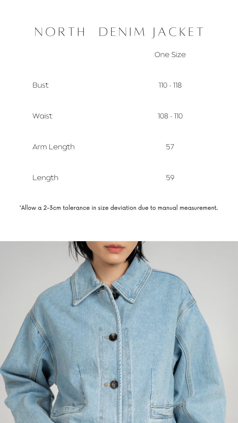 ANKARA - North Denim Jacket