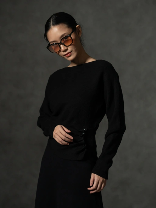 Image of ANKARA - Mave Sabrina Sweater