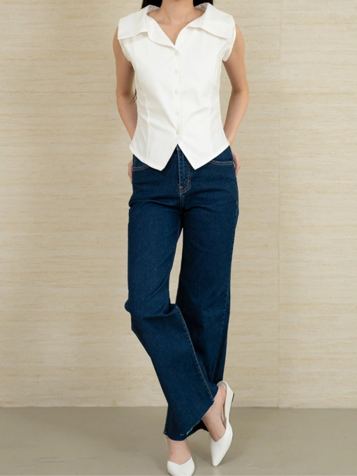 ANKARA - Sailor Shirt Eyelet/Plain