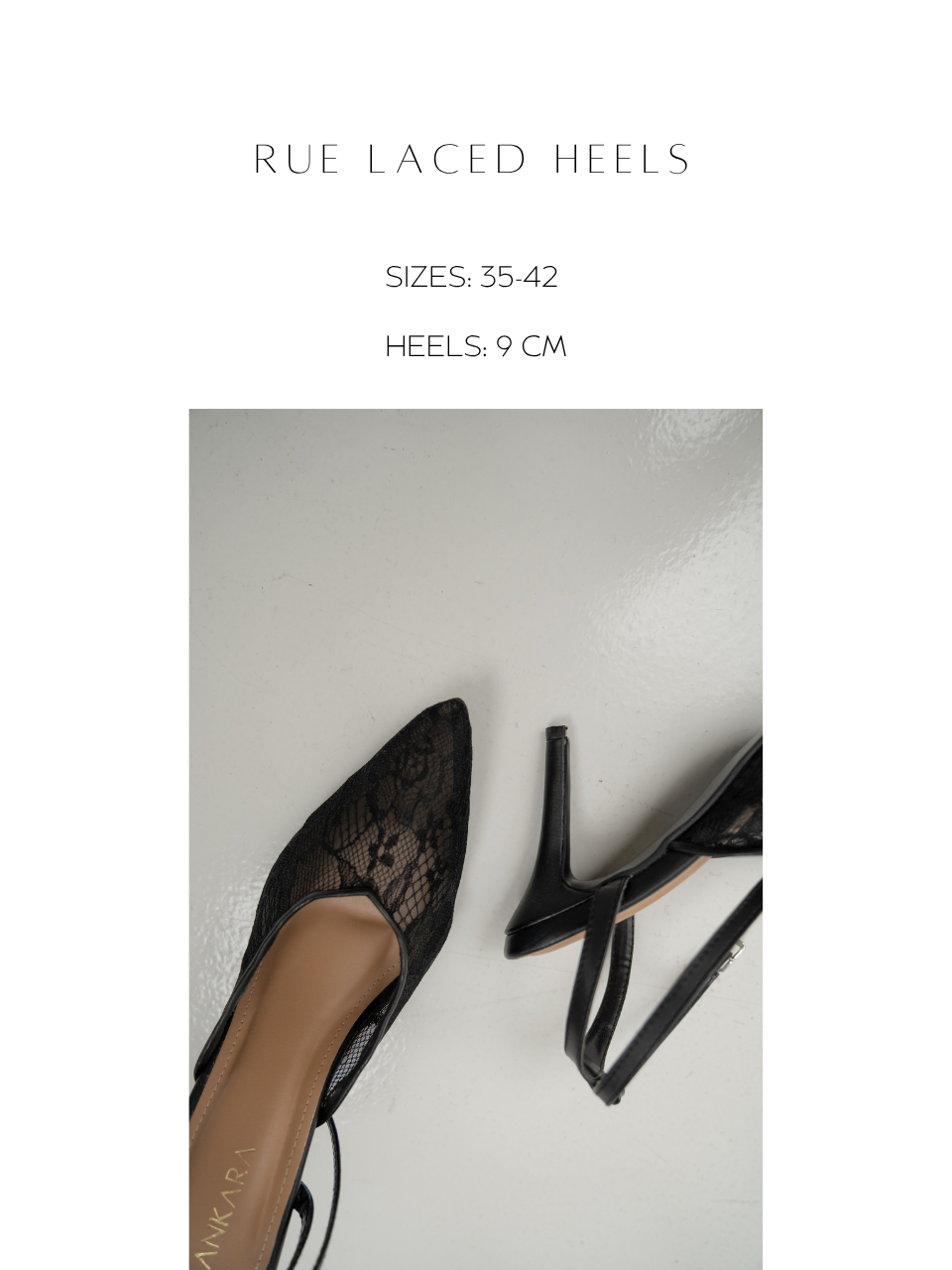 ANKARA - Rue Laced Heels