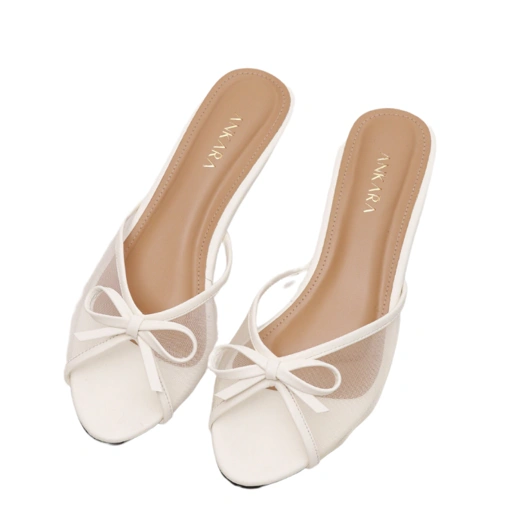 Image of ANKARA - Lou Mesh Heels [Please Size Up for Wide Feet]