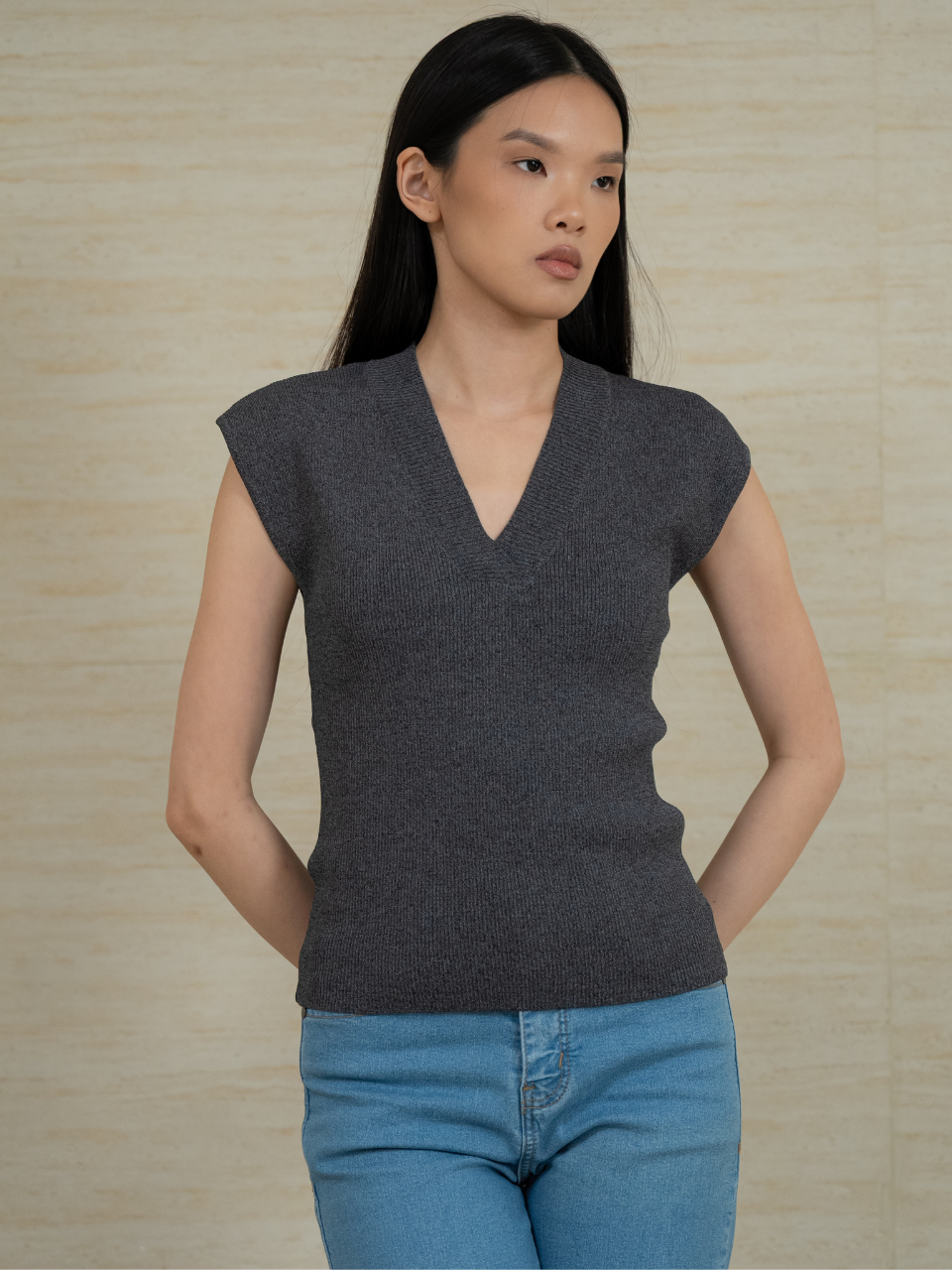 ANKARA - Solene Knit Top