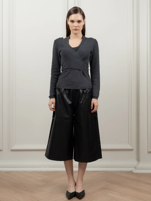 Image of ANKARA - Veya Wrap Tank Top Cardigan