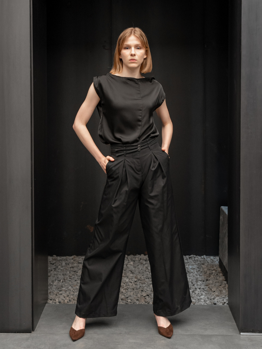 ANKARA - Auren Double Belted Pants