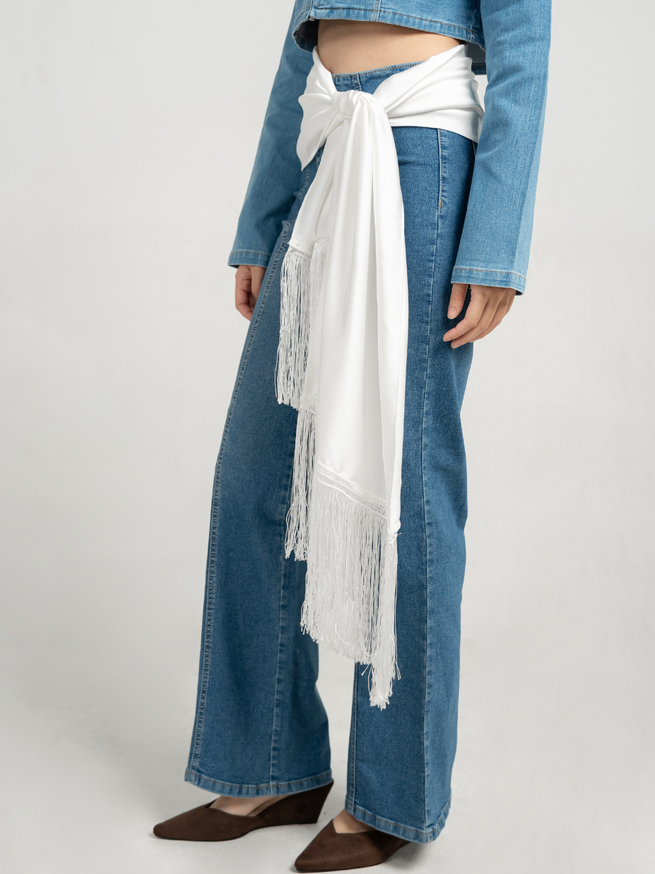 ANKARA - Fringe Scarf Belt