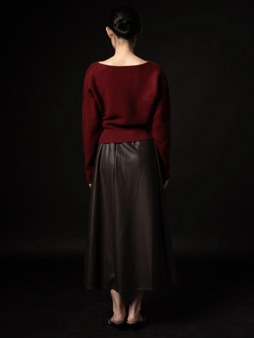 Image of ANKARA - Harley Leather Skirt