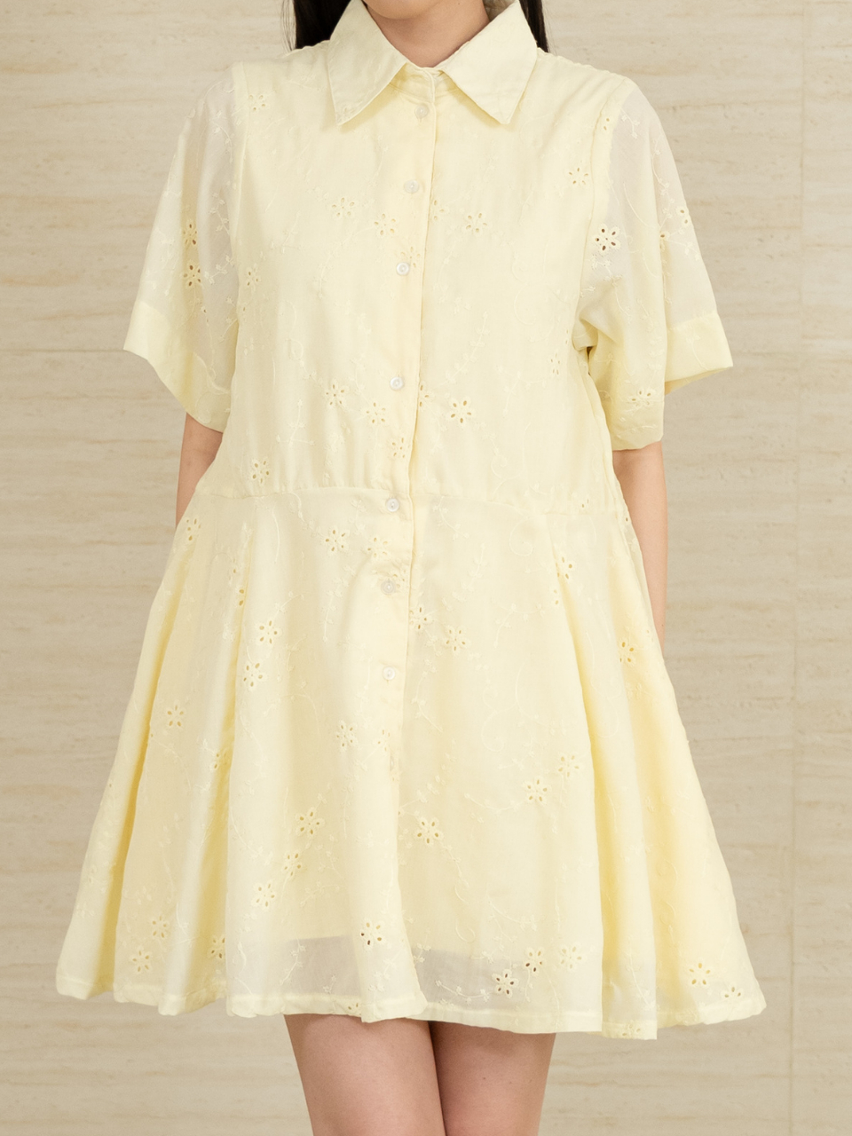 ANKARA - Elodie Shirt Dress
