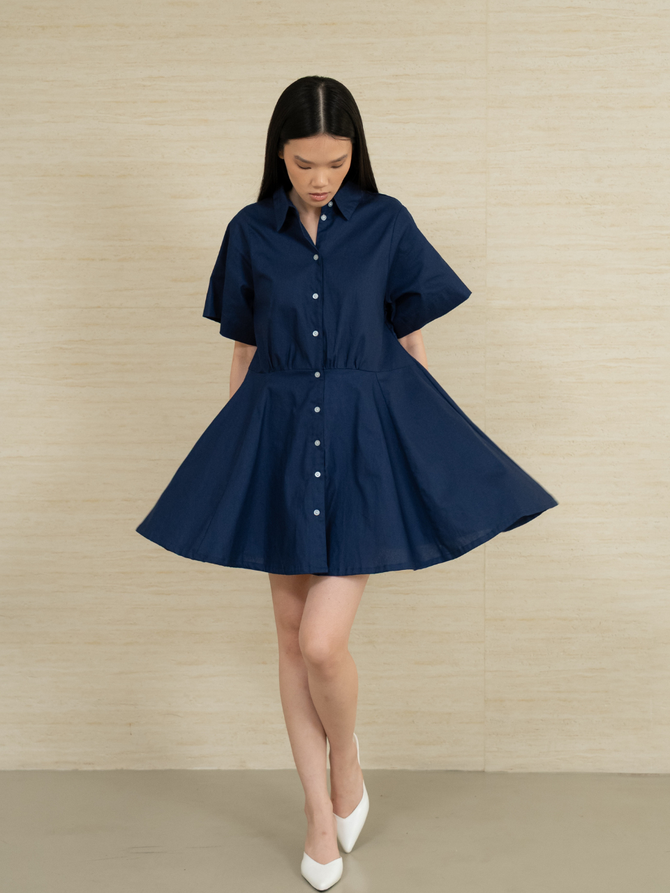 ANKARA - Elodie Shirt Dress