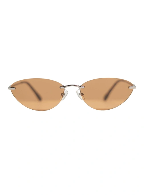 ANKARA Eyewear - HARUN Amber Resin Lens with Tangerine Tortoise Cat-eye Copper Frame Sunglasses