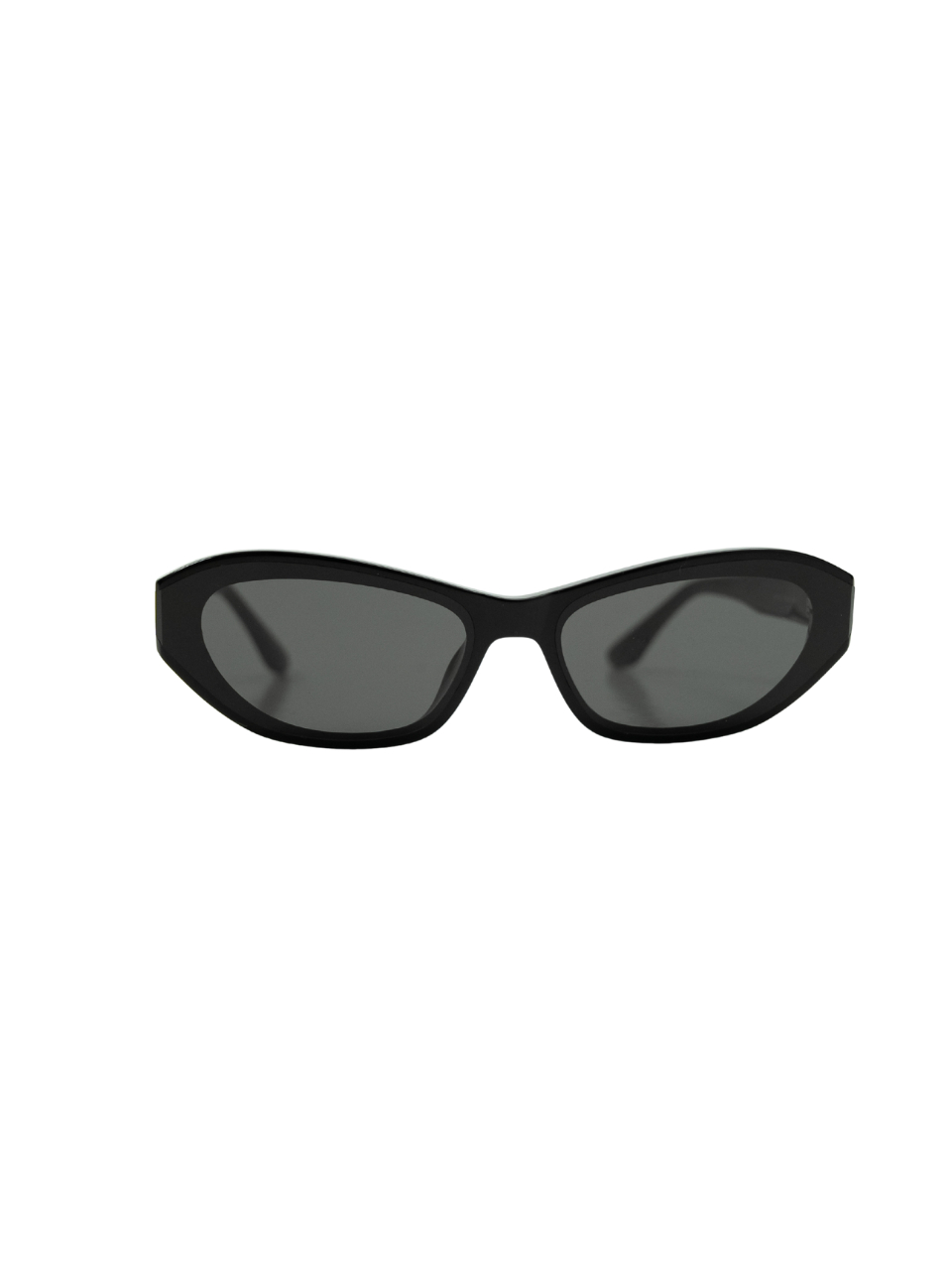 ANKARA Eyewear - NORIN Black Lens with Black Acetate Cat-eye Sunglasses