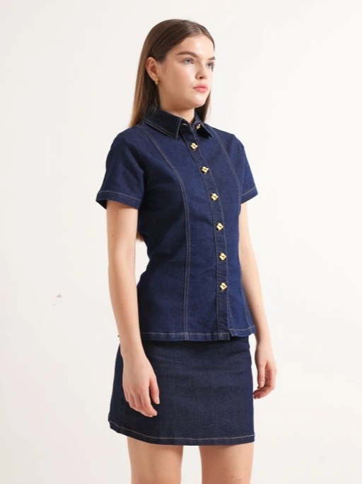 Image of ANKARA - Sena Denim Shirt